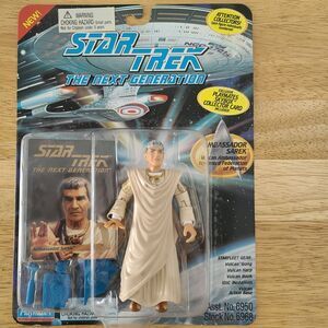 1994 Star Trek TNG Ambassador Sarek Playmates Figure Sealed 6968